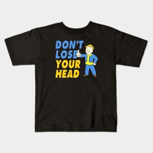 Vault Boy Mascot Magnate Kids T-Shirt
